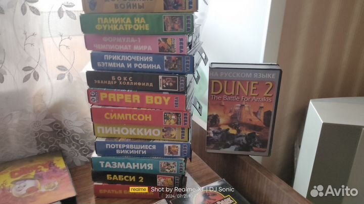 Игры картриджи sega в коллекции