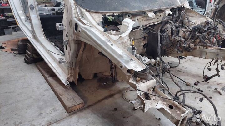 Лонжерон передний правый Skoda Rapid