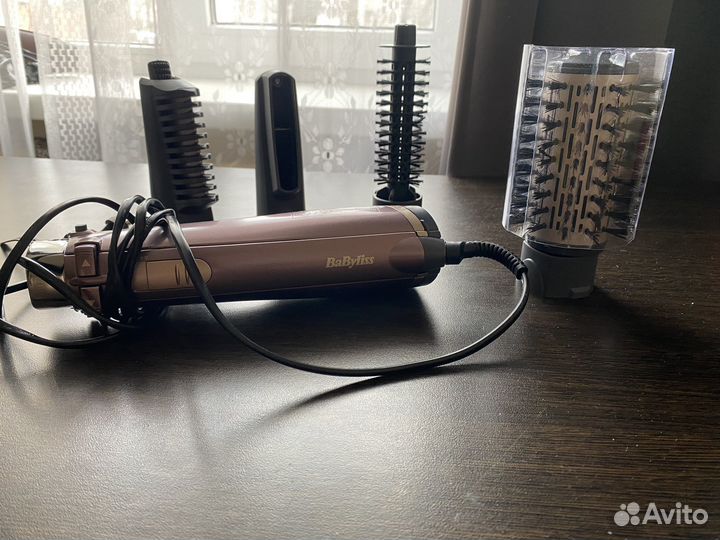 Фен щетка вращающаяся babyliss