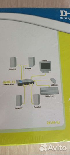 KVM переключатель D-Link