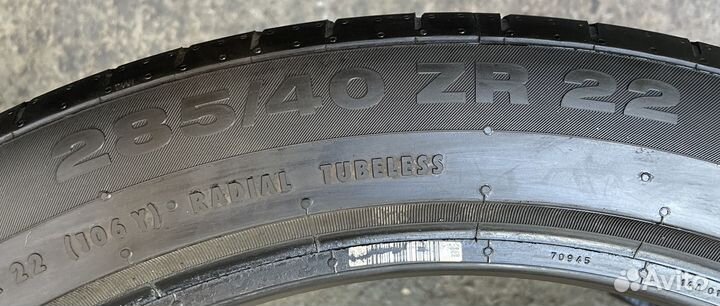 Continental ContiSportContact 5P 285/40 R22