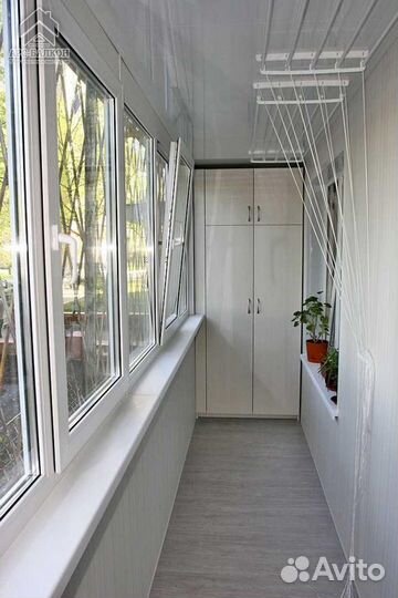 Обшивка балконов, веранд, расширение, остекление