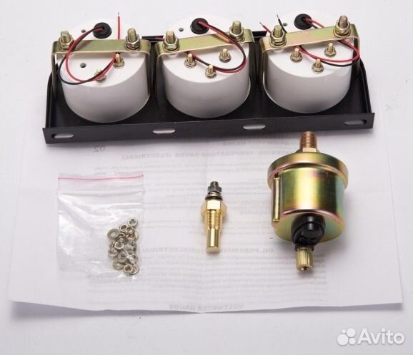 Подиум с датчиками 3в1 (давление масла, температур