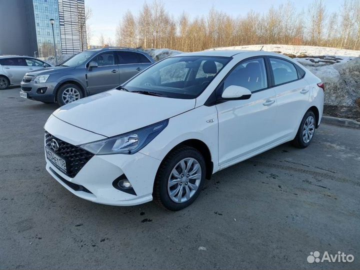 Hyundai Solaris 1.4 МТ, 2021, 53 700 км