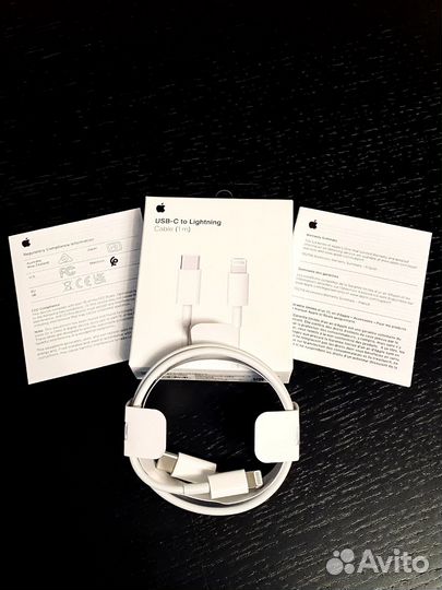 Зарядный кабель Apple USB-C to Lightning оригинал