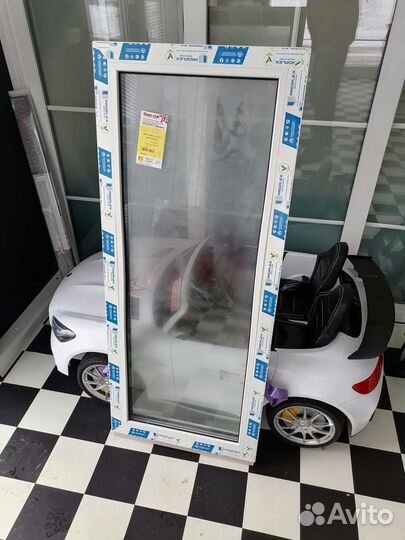 Окна глухие пвх