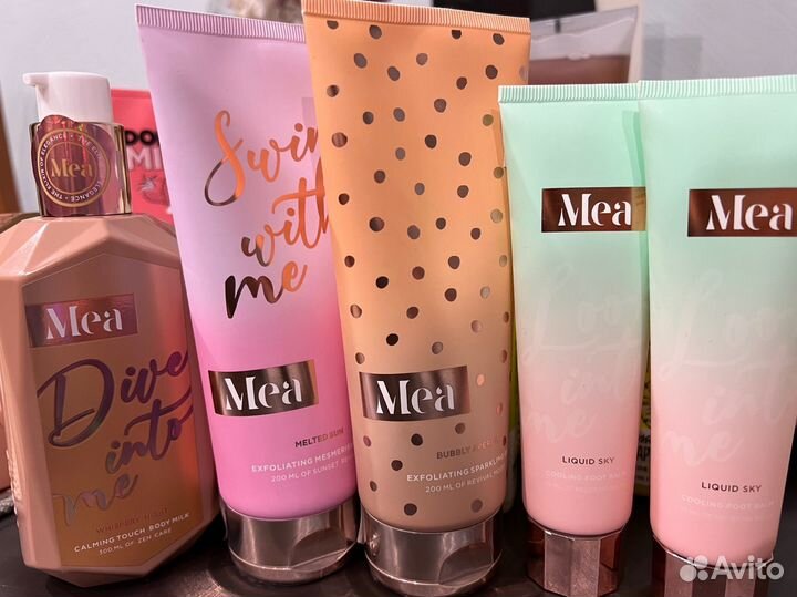 Mea гель, молочко для тела 300ml