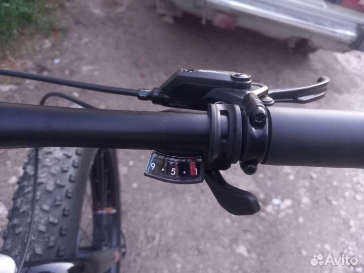 Фетбайк очень легкий на гидравлике