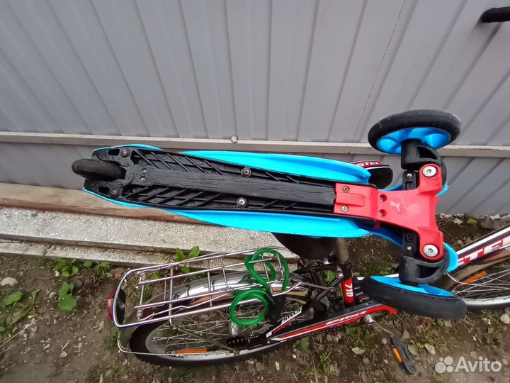 Самокат детский трехколесный scooter