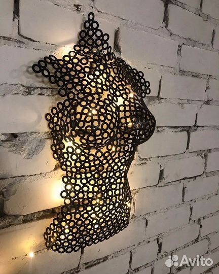 Металический торс