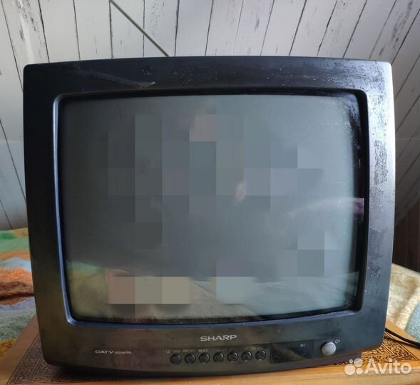 Телевизор sharp, CV-3730SC (GY) с пультом