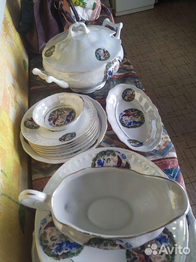 Столовый сервиз гдр