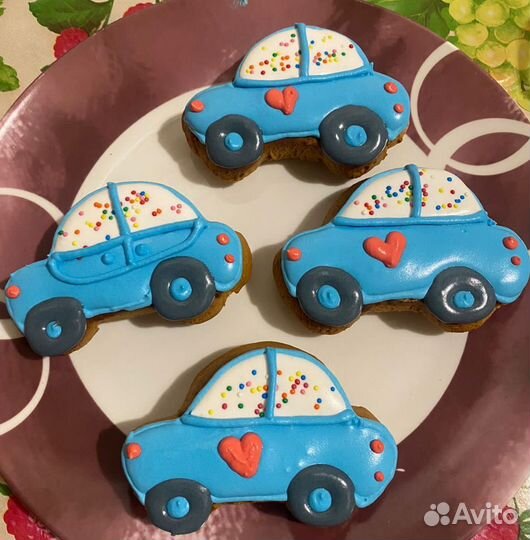 Пряники дино/ куличи пасхальные