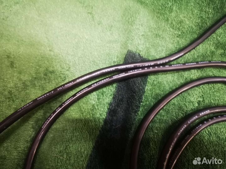 Кабель питания для асика