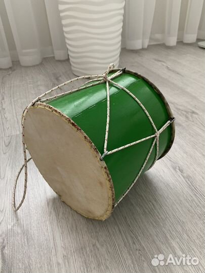 Барабан из кожи