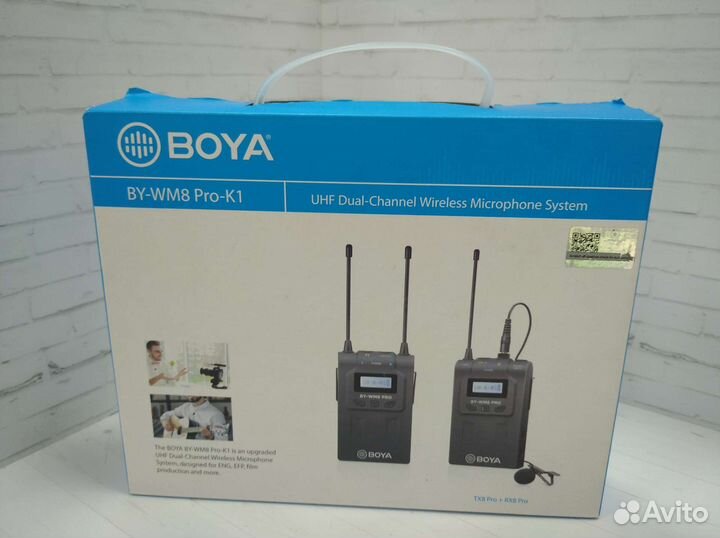 Петличная радиосистема Boys BY-WM8 Pro-K1
