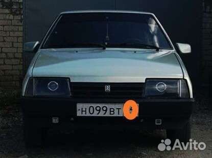 Прозрачное гладкое стекло под линзу ваз 2109 -2107