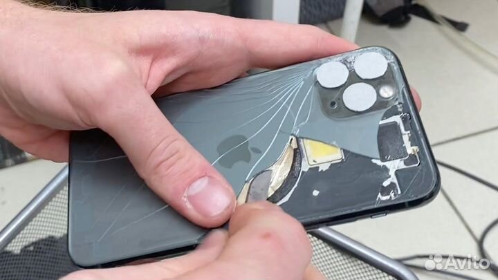 Замена Задней крышки iPhone 11 Pro (Лазером)