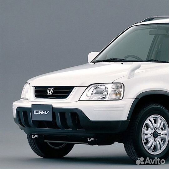 Передний бампер черный в цвет Honda CR-V 1