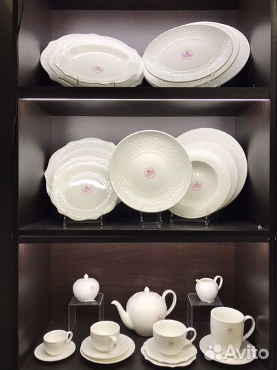 Новый Набор столовой посуды Tudor Royal WhiteHall