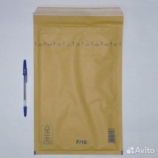 Пакет с пузырьковой пленкой F/16, 215*335 мм, 50шт