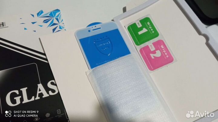 Стекло защитное на iPhone 6, 6p, 7, 7+, 7/8