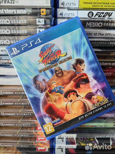 Игра Street Fighter 30th ps4, ps5