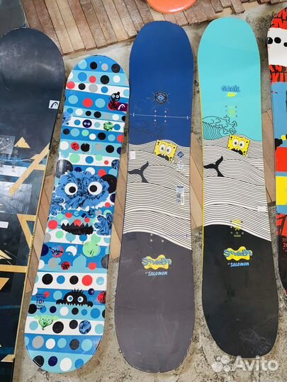 Сноуборд фирмы Head и Salomon