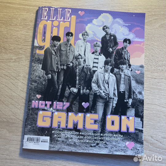 Журнал bts, black pink, nct127