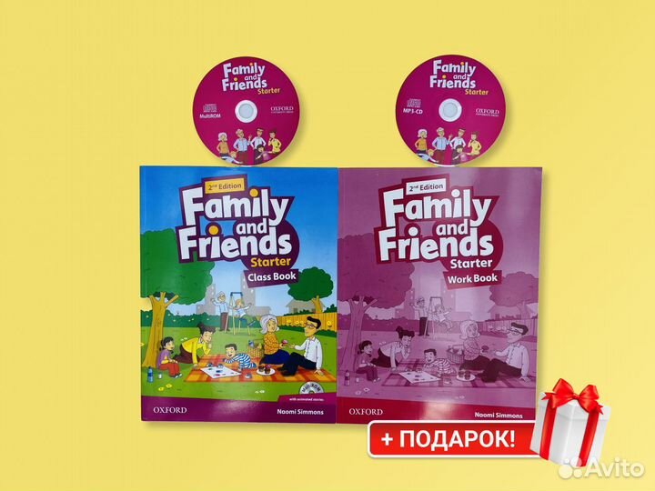 Family and Friends Starter новый комплект + CD