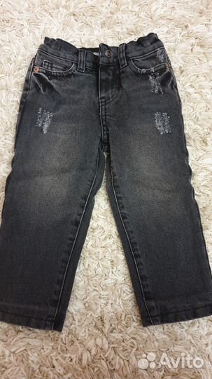 Джинсы утепленные