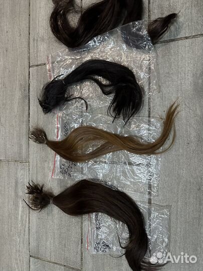 Волосы для наращивания бу