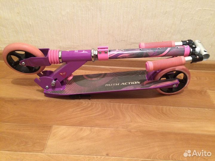 Самокат детский двухколесный бу(доставка)