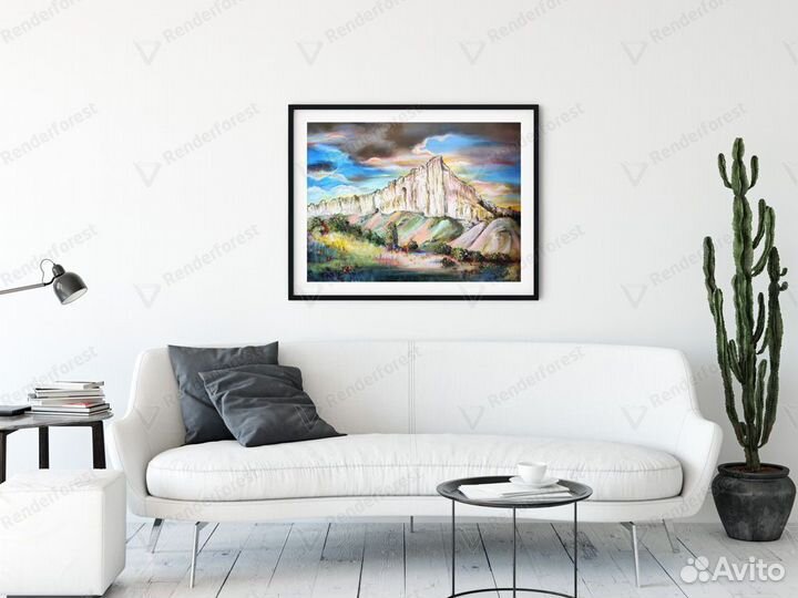 Картина на заказ Крым. Белая скала