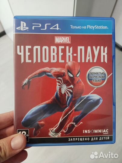 Игра на ps4 человек паук