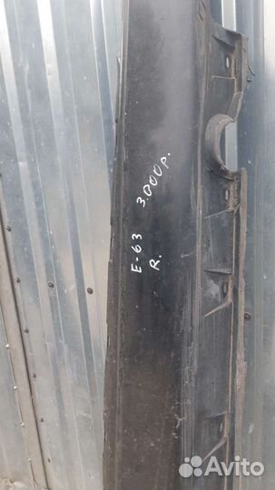 Порог правй пластик бмв е63 bmw e63 e64