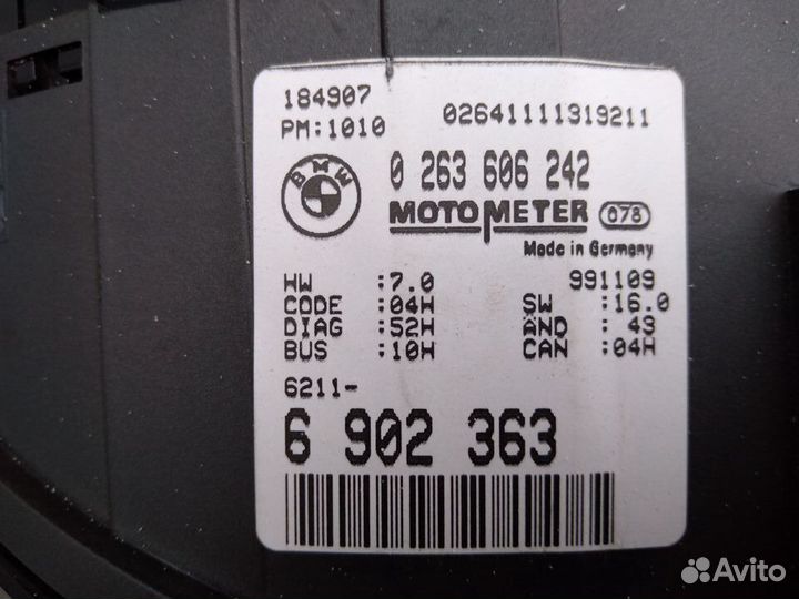 Панель приборов для BMW 3-серия E46 1998-2005