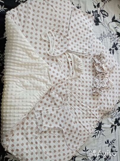 Конверт на выписку из роддома зимний