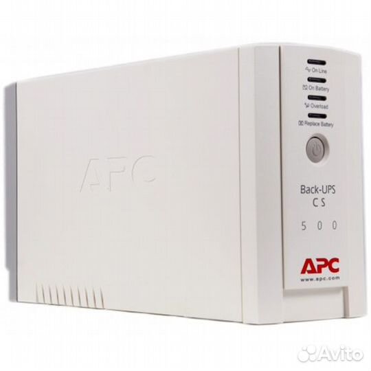 Ибп бесперебойник APC Back-UPS CS 500 VA