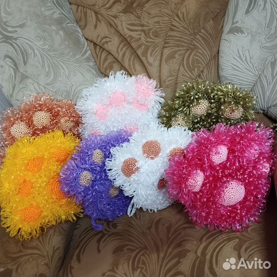 Мочалка ручной работы