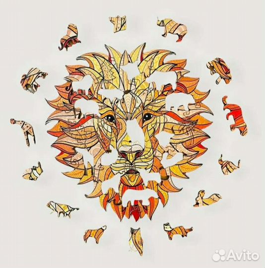 Деревянные пазлы