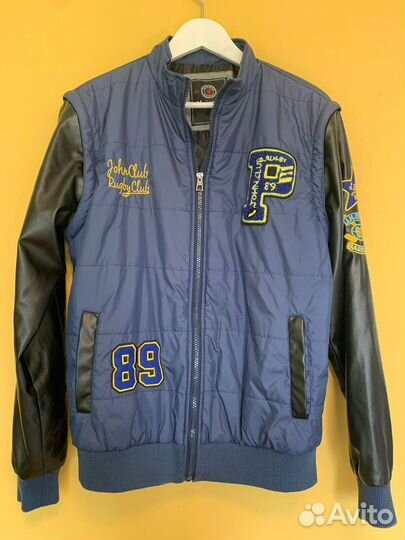 Мужской бомбер куртка жилет