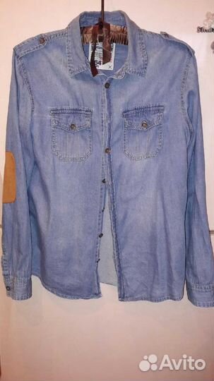 Джинсовая рубашка