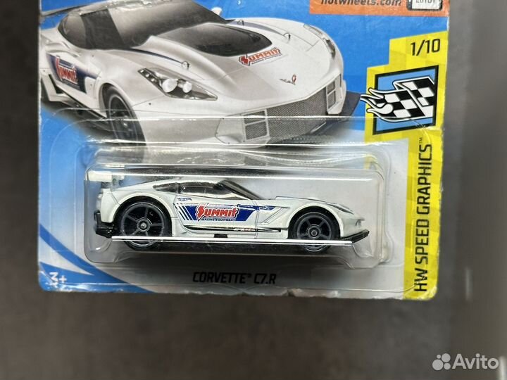 Hot wheels corvette c7.r / hw speed graphics