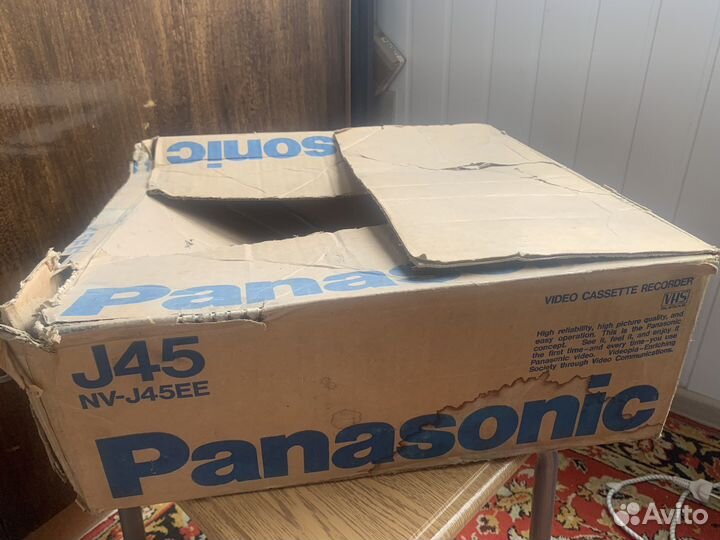 Видеомагнитофон panasonic nv-j45ee hq