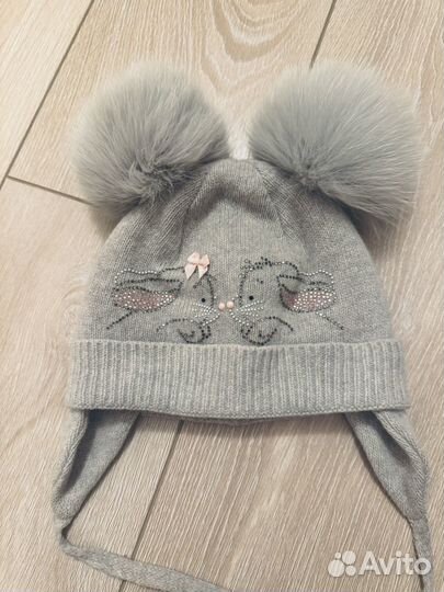 Шапка и варежки зимние Totti, 48