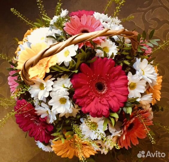 Герберы цветы с доставкой, букеты