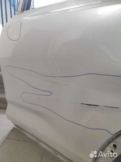 Дверь задняя toyota Highlander 3 (U50)