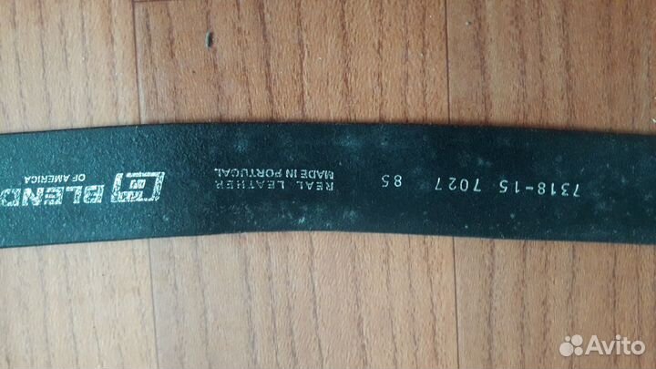 Португальский Брендовый кожаный ремень