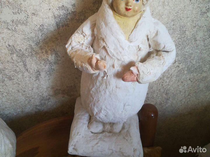 Ватный дед мороз СССР